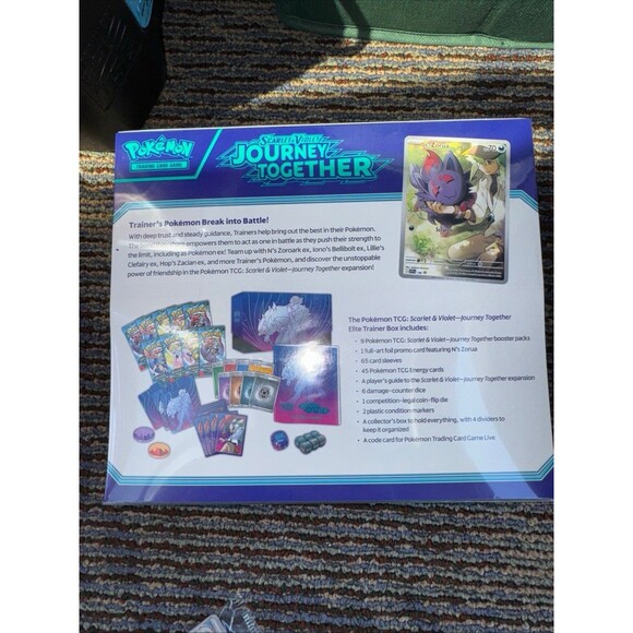 Pokémon TCG ETB – Journey Together Elite Trainer Box, New & Sealed! & Bonus Card - Picture 3 of 5